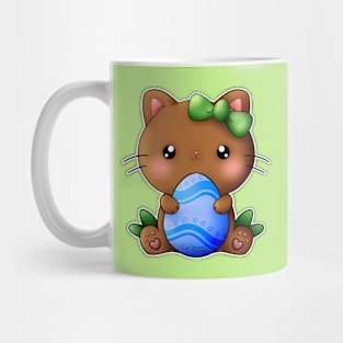 kitty easter egg Mug